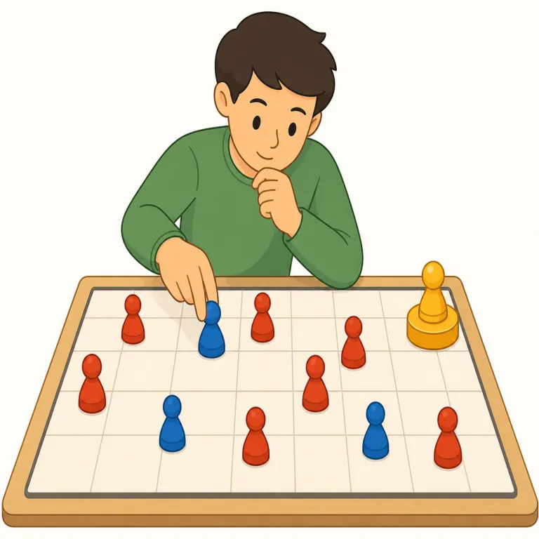 tactic（戦術・名詞）の覚え方イラスト — このエントリの tactic は、一般的な「方策」ではなく、軍事・スポーツ・競争の場面で相手に勝つための具体的な「戦術」を指します