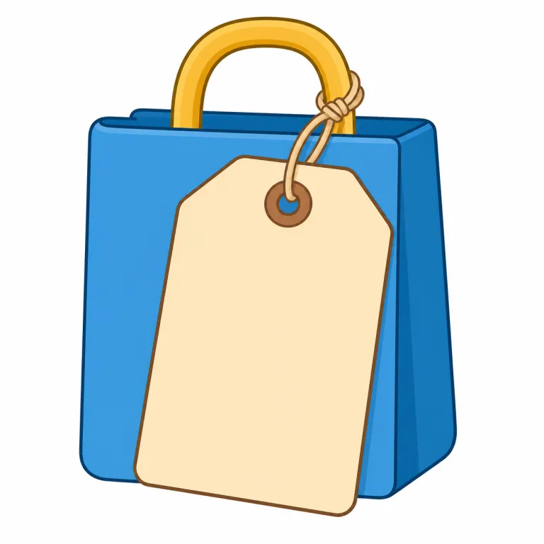 tag（札、付け札・名詞）の覚え方イラスト — tag は「ぶら下がっている小さな情報札」を具体的に思い浮かべると定着しやすい