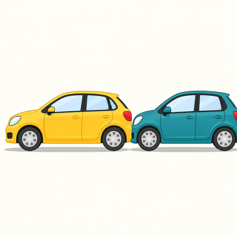 tailgating（あおり運転・名詞）の覚え方イラスト — tail を「しっぽ」だけでなく「後ろを追う」の感覚で覚えると入りやすい語