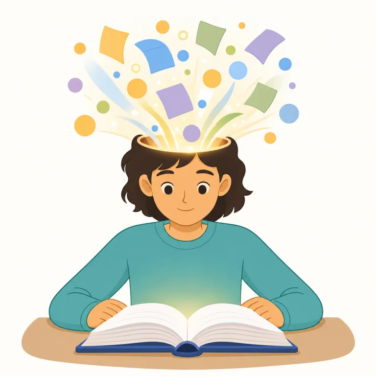 take in（理解する・句動詞）の覚え方イラスト — take in は、情報・知らせ・状況を心や頭の中に入れて理解する表現です