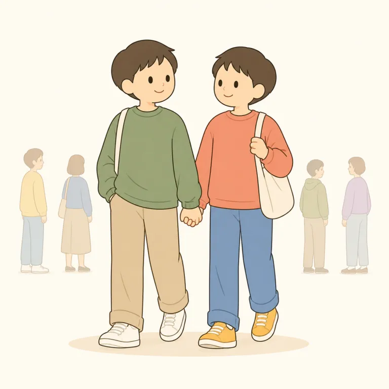 take up with（～と付き合い始める・句動詞）の覚え方イラスト — take up 単体に「始める・取り上げる」があるので、take up with は「人を相手にして関係を始める」と押さえると覚えやすいです