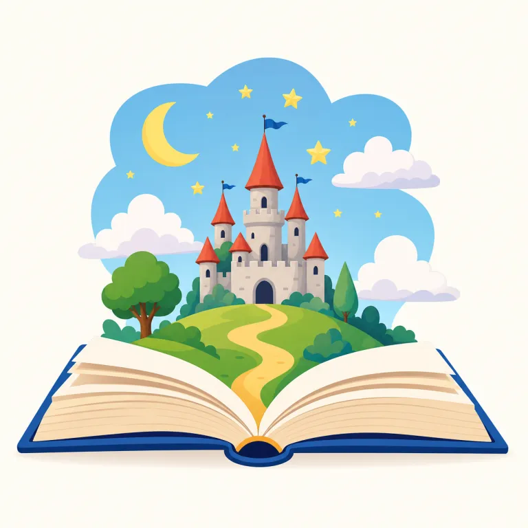 tale（物語・名詞）の覚え方イラスト — tell を知っていれば、tale は『話されるもの』＝物語とつなげると覚えやすいです