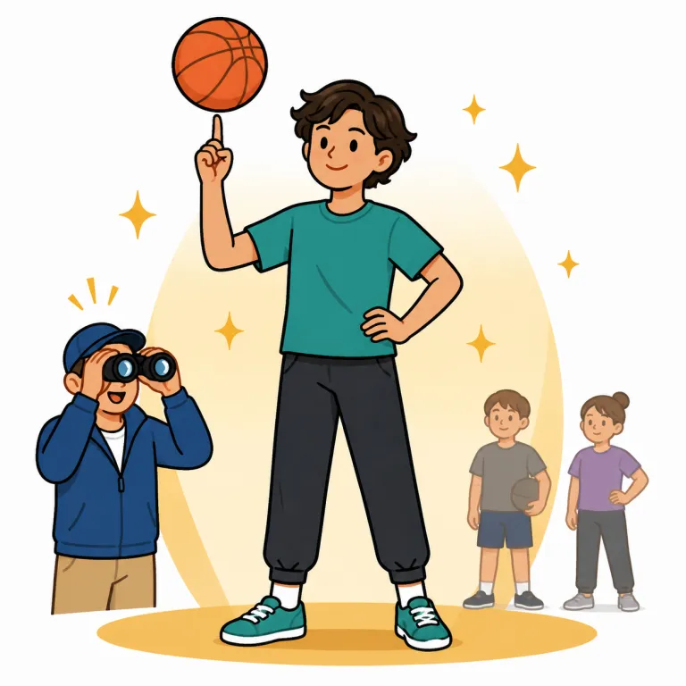 talent（逸材、有望株・noun）の覚え方イラスト