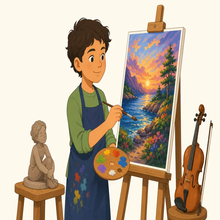 talented（才能のある・形容詞）の覚え方イラスト — このエントリでは talented を「才能のある」として覚えます