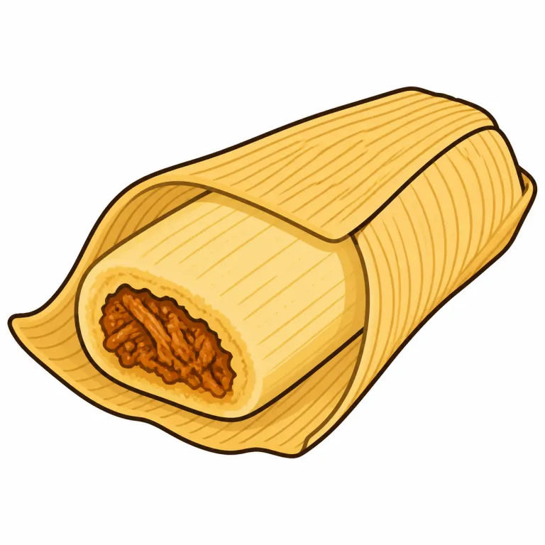 tamale（タマレ・noun）の覚え方イラスト