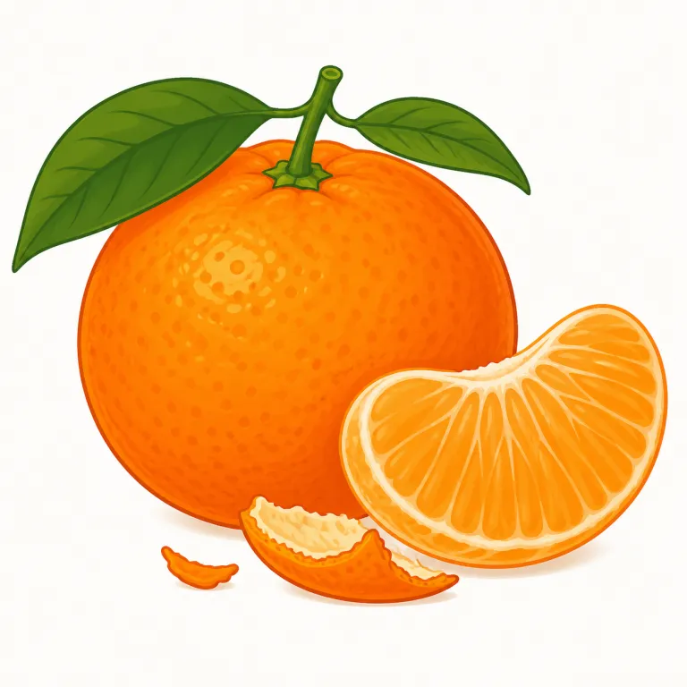 tangerineの覚え方イラスト