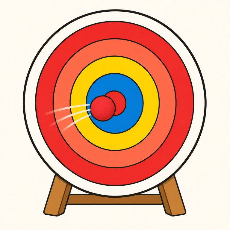 target（標的、対象・noun）の覚え方イラスト