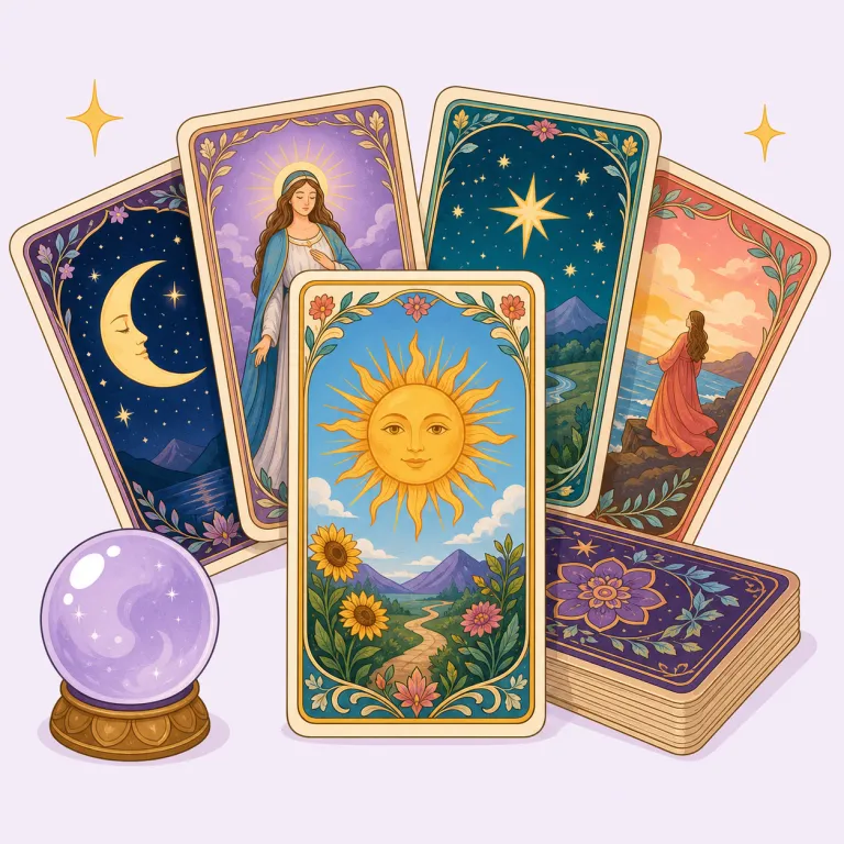 tarot（タロットカード・名詞）の覚え方イラスト