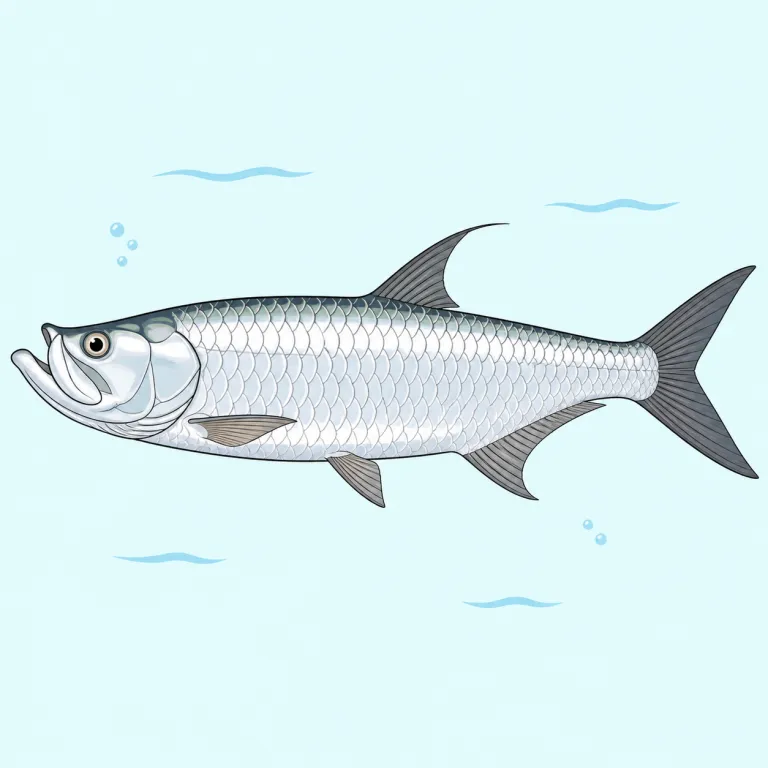 tarpon（ターポン（大型魚）・noun）の覚え方イラスト