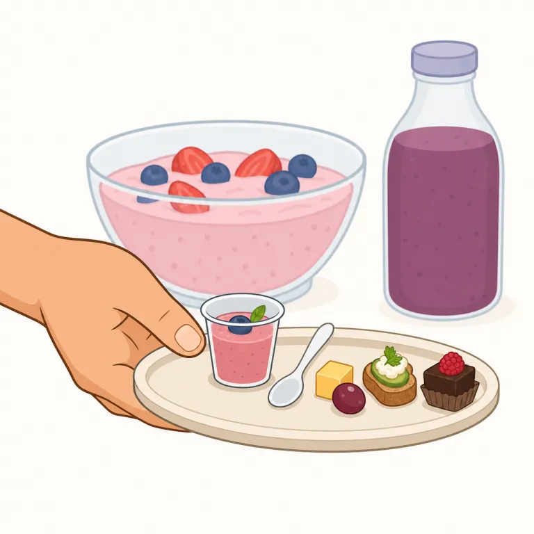 taster（試食・試飲用の少量サンプル・noun）の覚え方イラスト