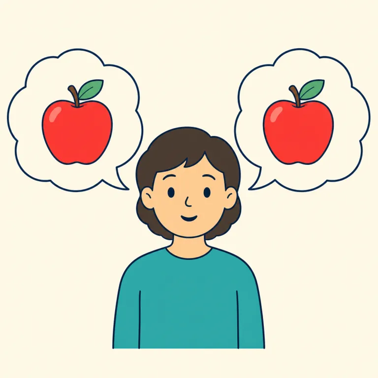tautology（同義反復、恒真命題・名詞）の覚え方イラスト — まず -logy を見たら「ことば・論の話」と反応すると覚えやすいです
