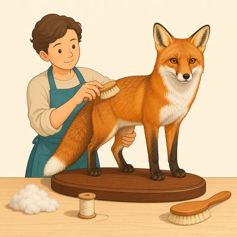 taxidermy（剥製術・名詞）の覚え方イラスト — 覚えるときは、まず後半の dermy に注目して skin を連想すると定着しやすいです