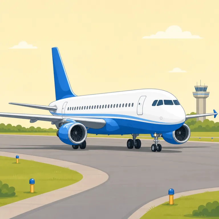 taxiing（地上走行する・動詞）の覚え方イラスト — taxi を知っていれば入口は作れます
