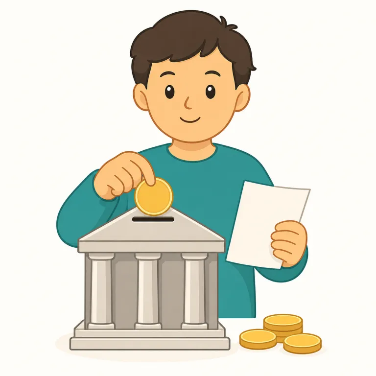 taxpayerの覚え方イラスト