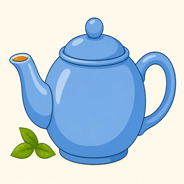 teapot（ティーポット・名詞）の覚え方イラスト — tea + pot とそのまま分けて覚えるのが最短です