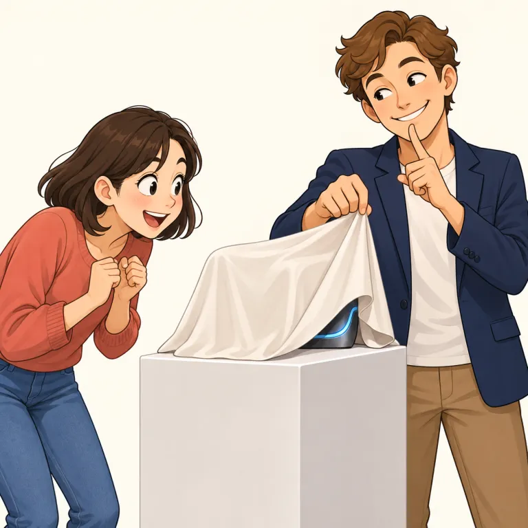 tease（じらす・verb）の覚え方イラスト