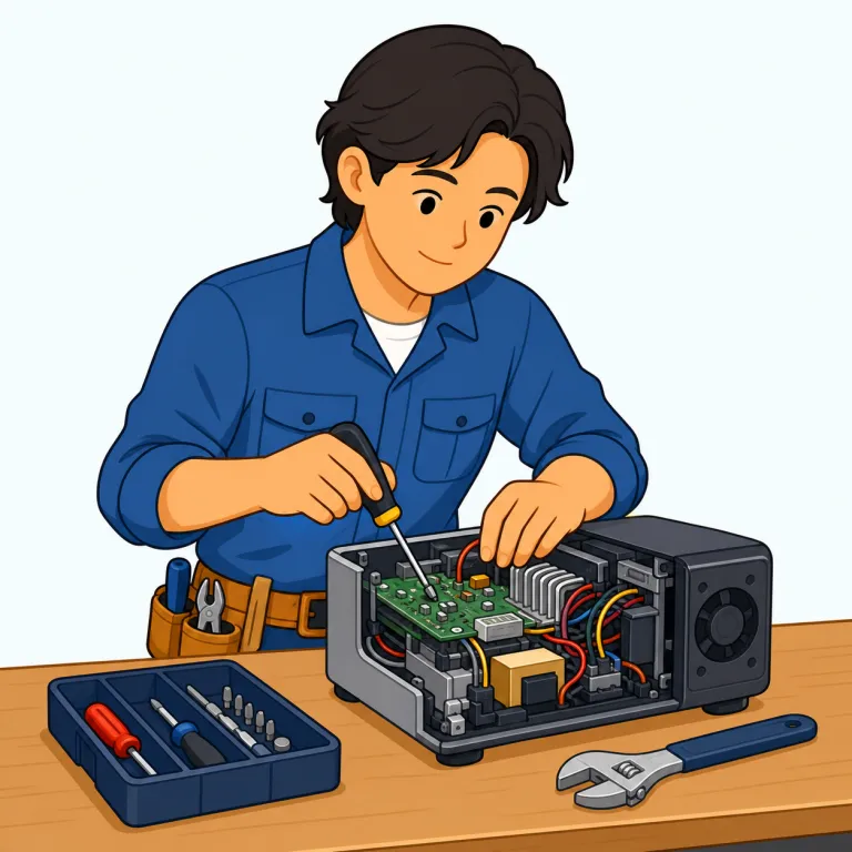 technicianの覚え方イラスト