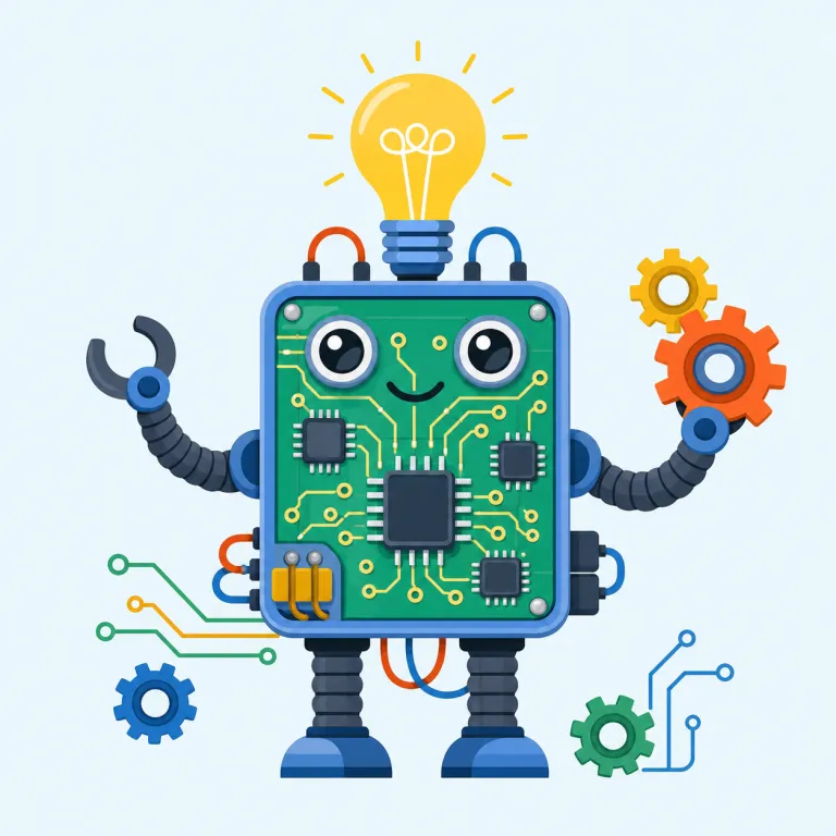 technology（技術・名詞）の覚え方イラスト — まず tech という短縮形と結び付けると覚えやすいです