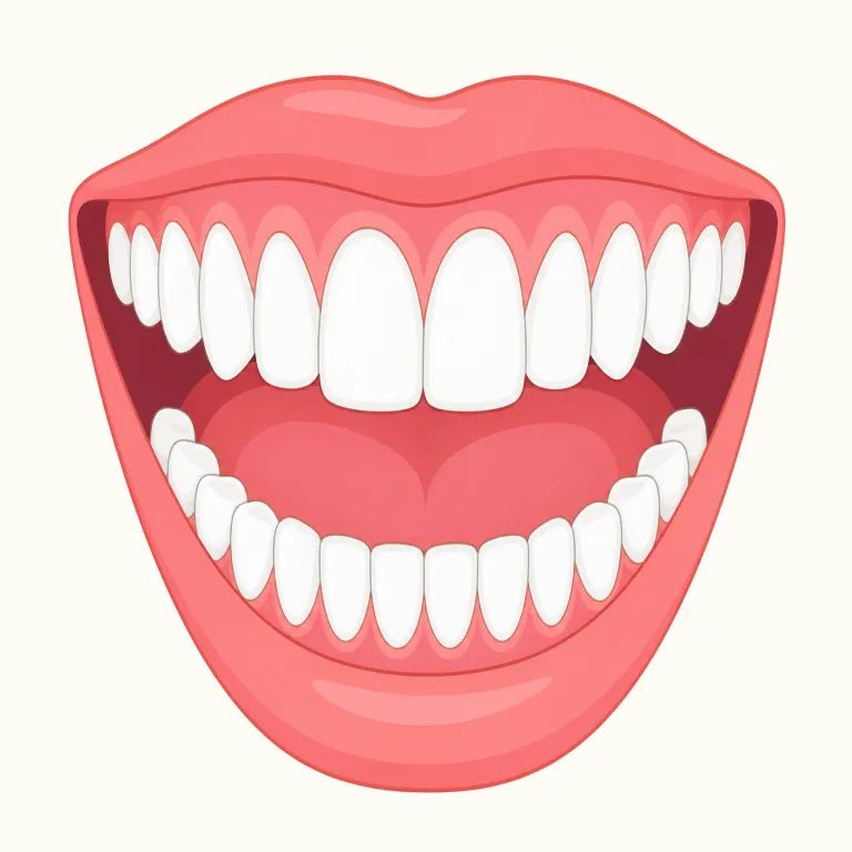 teethの覚え方イラスト