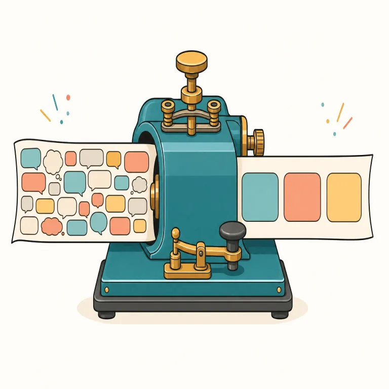 telegraphic（電信式の・形容詞）の覚え方イラスト — tele- は telephone / television と同じく「遠く」、-graph- は graphic / autograph で見る「書く・記す」の仲間