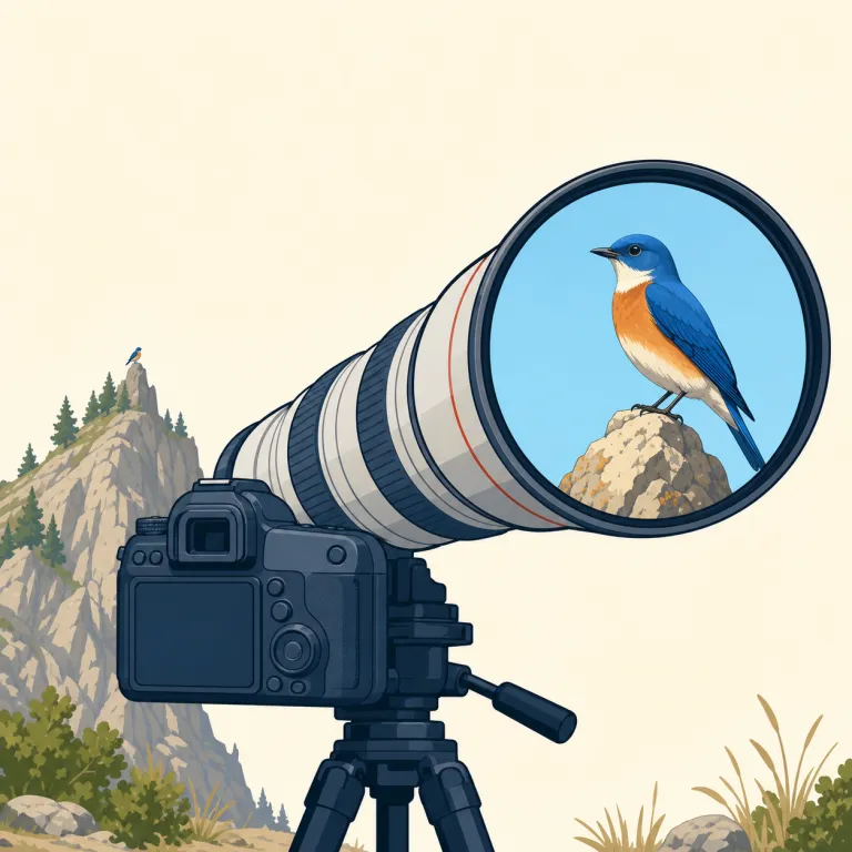 telephoto（望遠・名詞）の覚え方イラスト — まず tele- を telephone・telescope と同じ「遠く」に反応できる形で覚えると入りやすいです