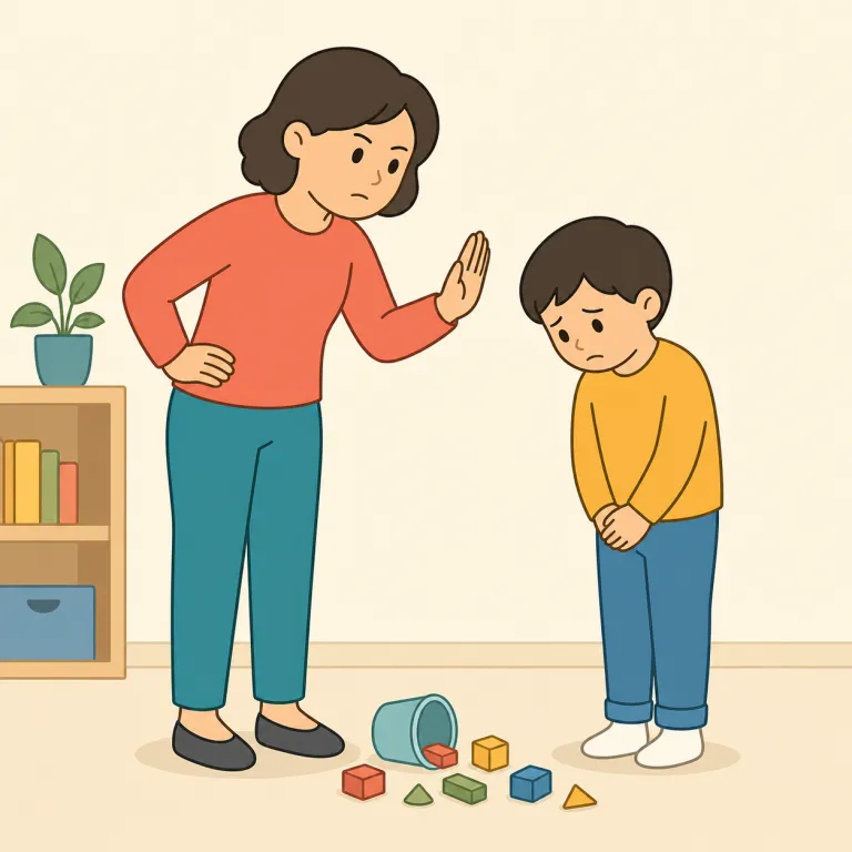 tell off（叱る・句動詞）の覚え方イラスト — tell=『言う』を知っていれば、tell off は『きつく言って距離を取る』感じでまとめると残りやすいです