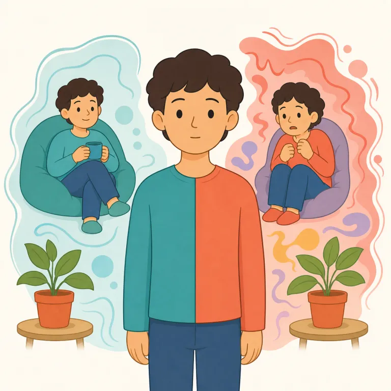 temperamentally（気質的に・副詞）の覚え方イラスト — temperamentally は temperament（気質）から出た語で、temperamental を副詞化した形だと見ると整理しやすいです