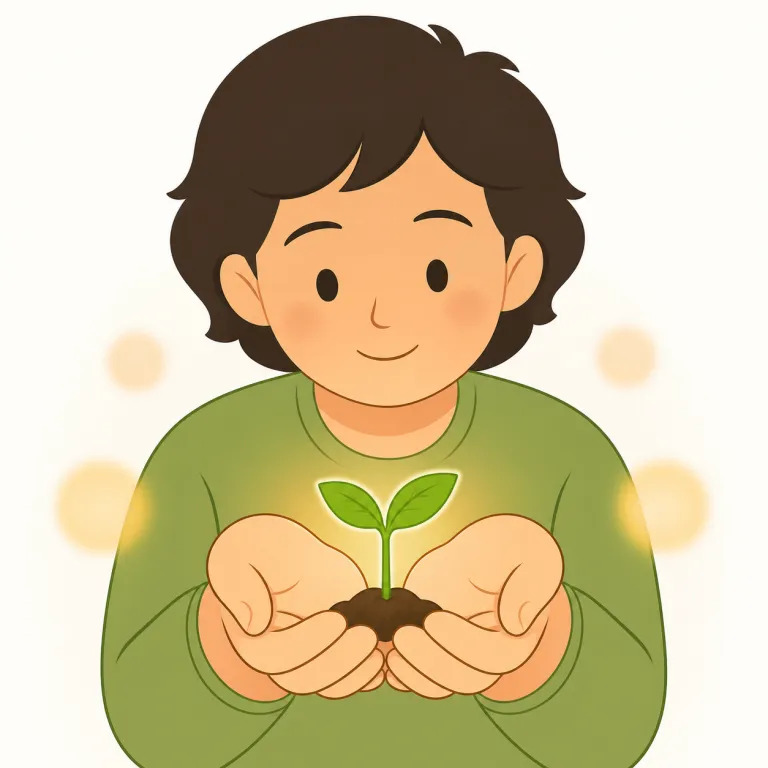 tenderly（優しく・副詞）の覚え方イラスト — tenderly は tender「優しい、思いやりのある」に -ly が付いた副詞で、動作のしかたが穏やかで愛情を含むことを表します