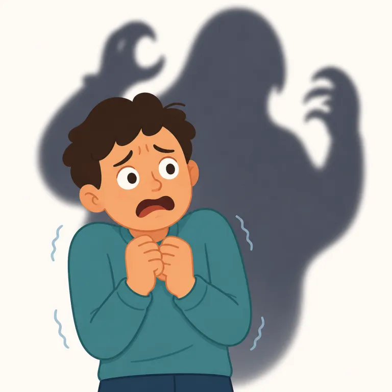 terror（恐怖・名詞）の覚え方イラスト — terror の「恐怖」は、単なる fear よりもずっと強い語として覚えると安定します