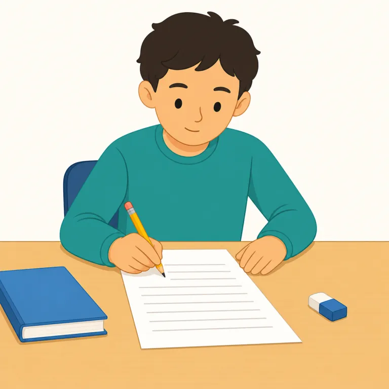 test（試す・動詞）の覚え方イラスト — 動詞の test は「目的をもって確かめる」と覚えるのが要点です