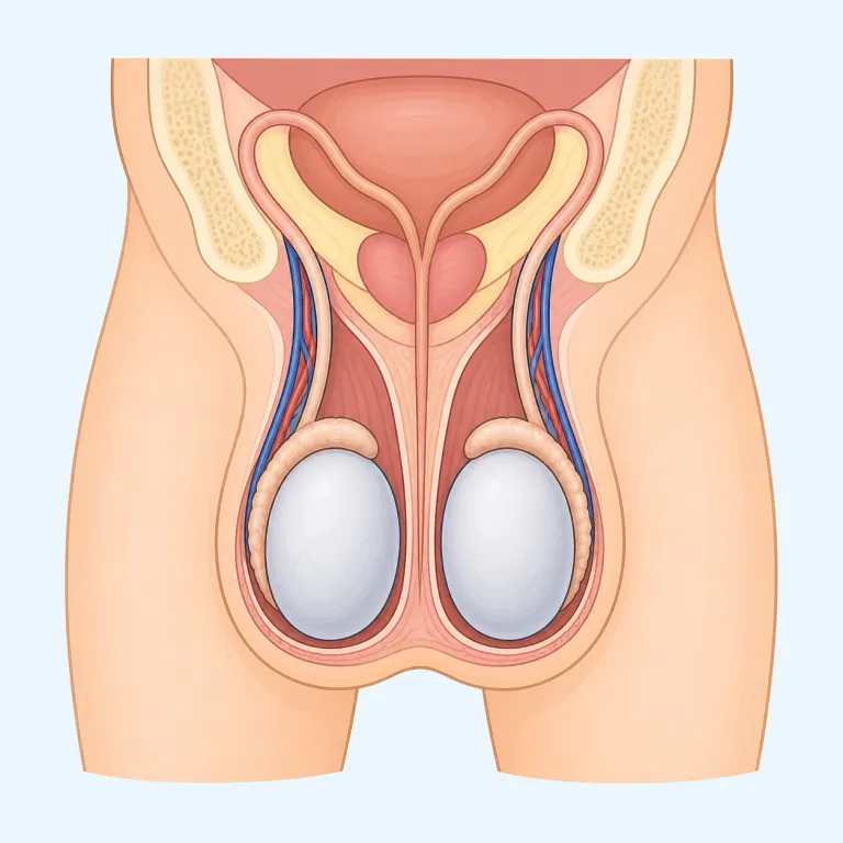 testicleの覚え方イラスト