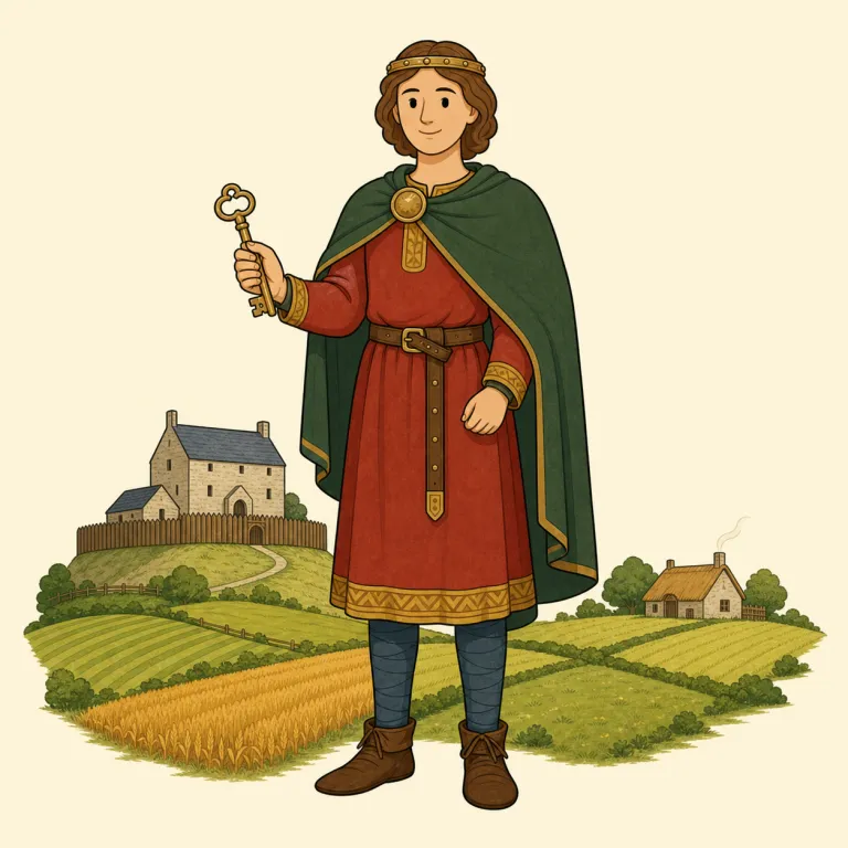 thane（スコットランドの貴族・名詞）の覚え方イラスト