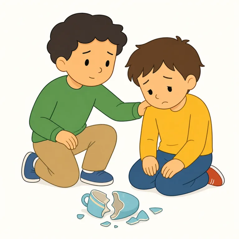 that's too bad（それは残念だね・イディオム）の覚え方イラスト — that's too bad は、相手の予定が外れた、期待した結果にならなかった、店が閉まっていたなど、軽めの残念な知らせに返す「それは残念だね」です