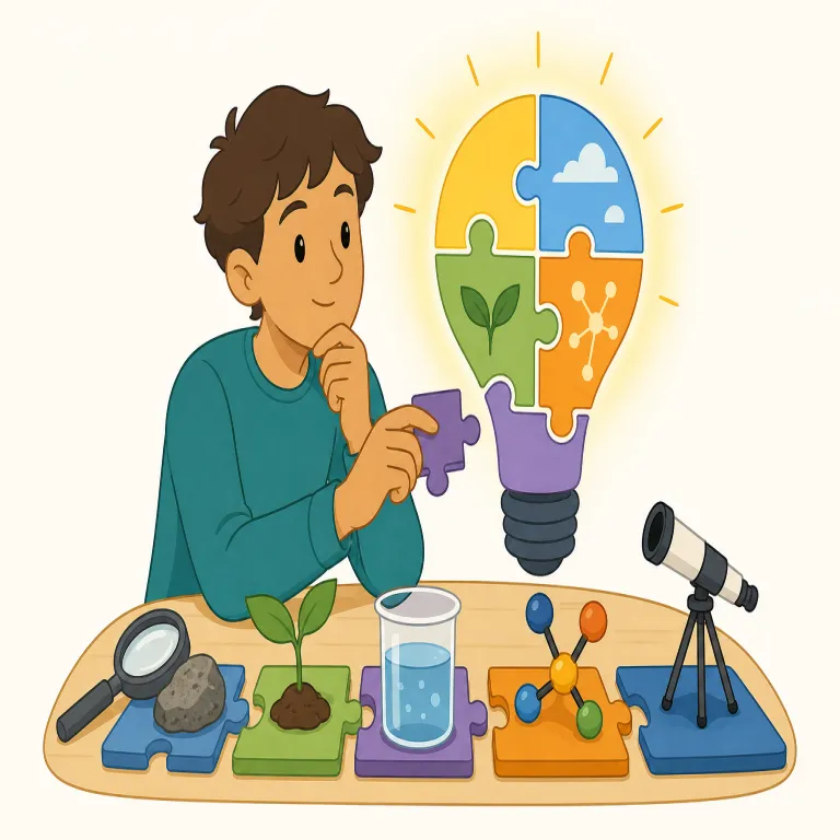 theory（理論・名詞）の覚え方イラスト — theory は、物事を説明する原理や枠組みの体系として覚えると整理しやすい語です