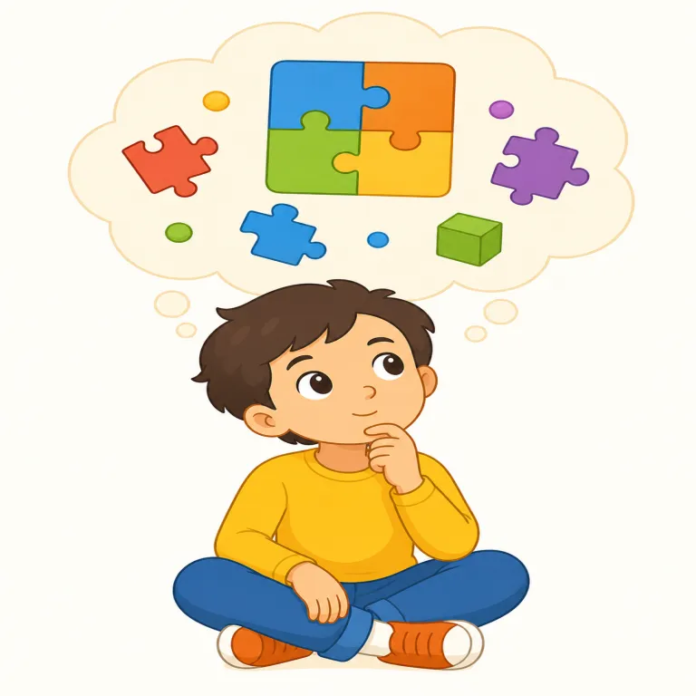 think（考える・verb）の覚え方イラスト