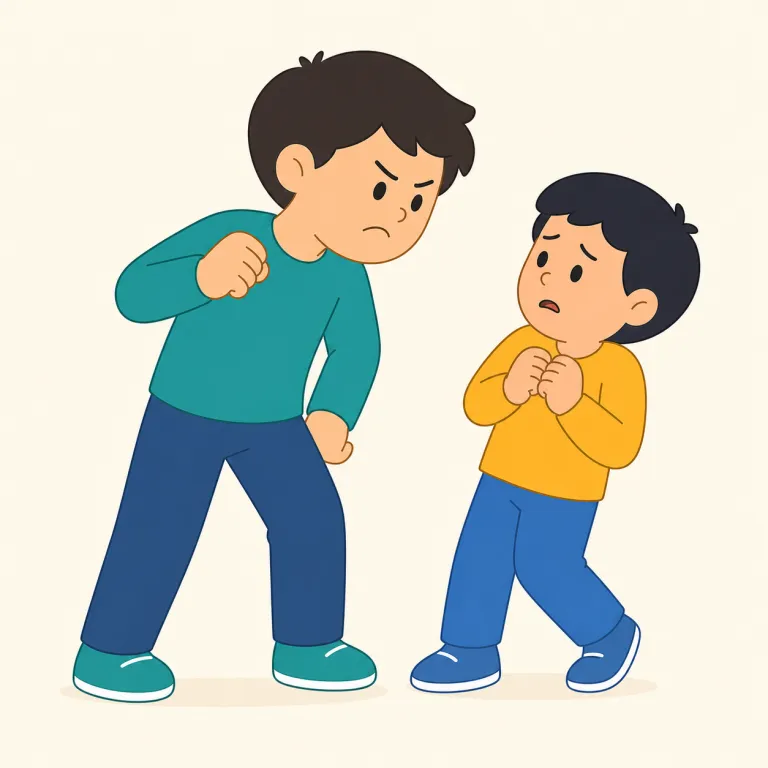 threaten（脅す・動詞）の覚え方イラスト — threaten は名詞 threat「脅し・脅威」に、strengthen や widen に見られる動詞化の -en が付いた語として覚えると便利です