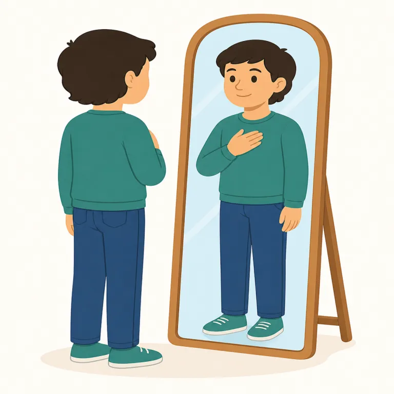 thyself（あなた自身）の覚え方イラスト — まずは現代語の yourself を土台にすると覚えやすいです