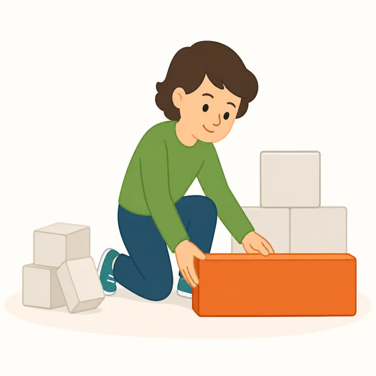 tidy up（片付ける・句動詞）の覚え方イラスト — tidy はまず形容詞で「きちんとした・整った」