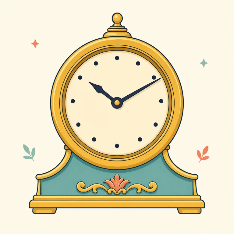 timepiece（時計・名詞）の覚え方イラスト — time + piece と見ると覚えやすいです