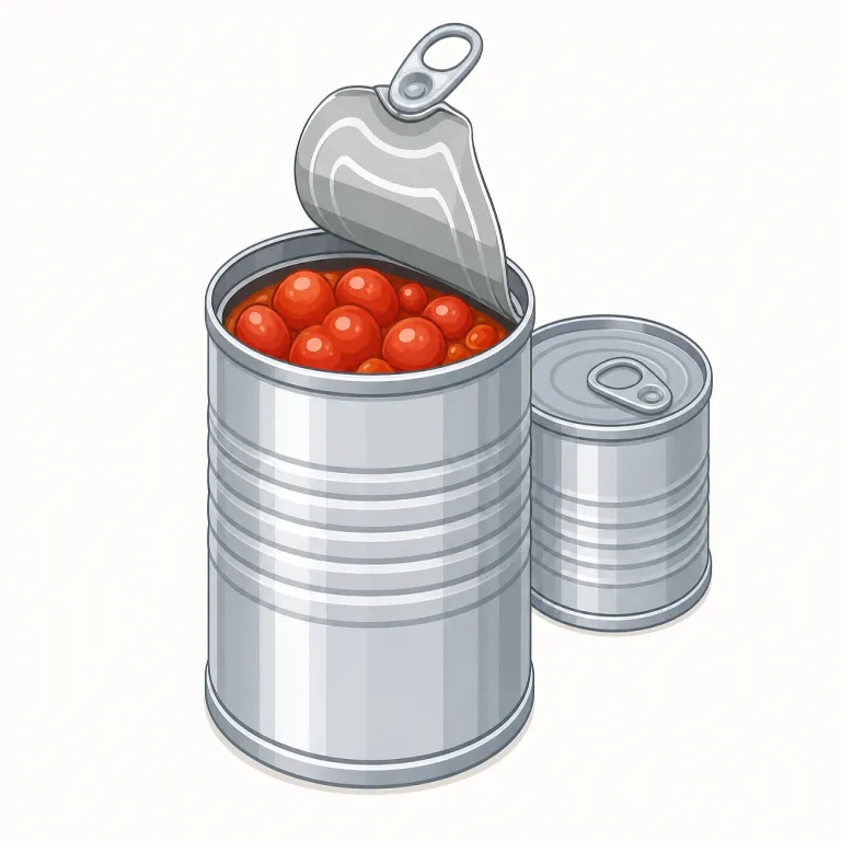 tin（缶詰・noun）の覚え方イラスト