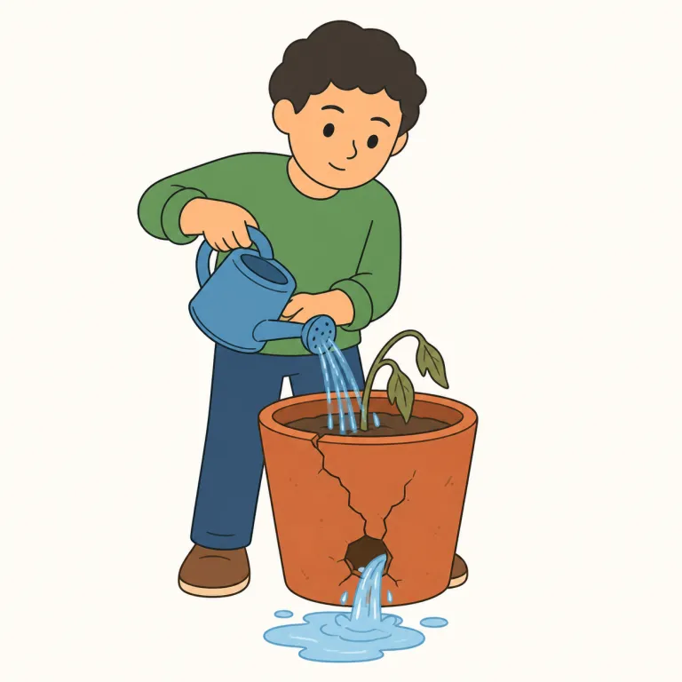 to no purpose（徒労に・イディオム）の覚え方イラスト — まず purpose＝「目的・役に立つ狙い」を押さえると、to no purpose は直訳で「どんな目的にも届かず」→「結局むだに」とつかめます