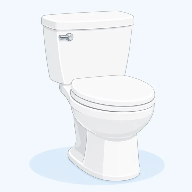 toilet（トイレ・名詞）の覚え方イラスト