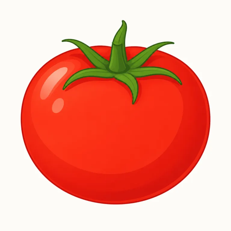 tomato（トマト・名詞）の覚え方イラスト
