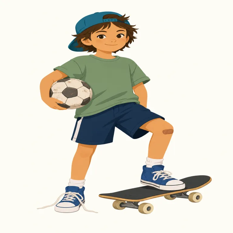 tomboyish（お転婆っぽい・形容詞）の覚え方イラスト — -ish は childish, stylish のように「〜っぽい」