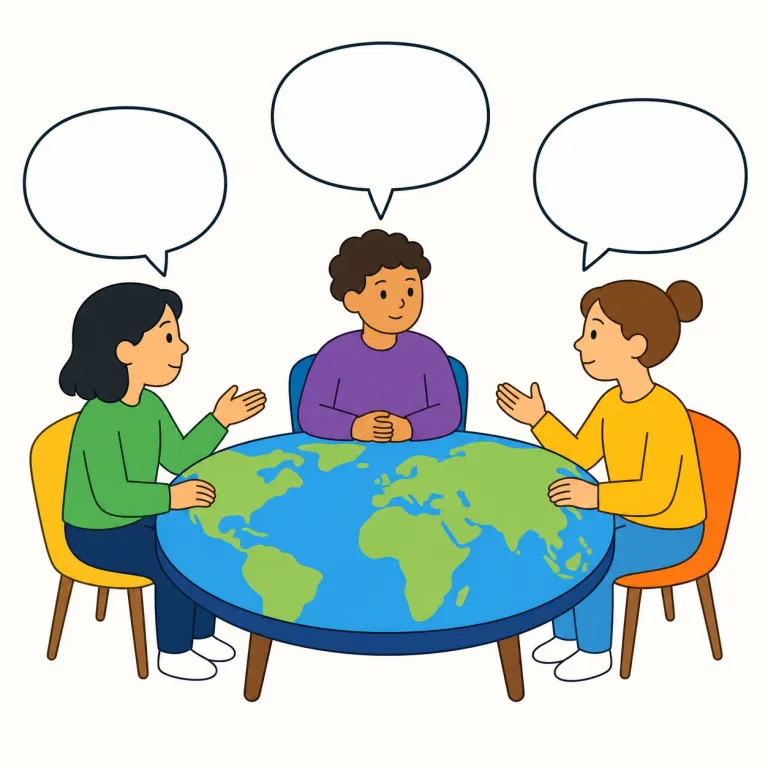topic（話題、題目・名詞）の覚え方イラスト — mundane はもともと「world、この世界に属する」という発想の語です