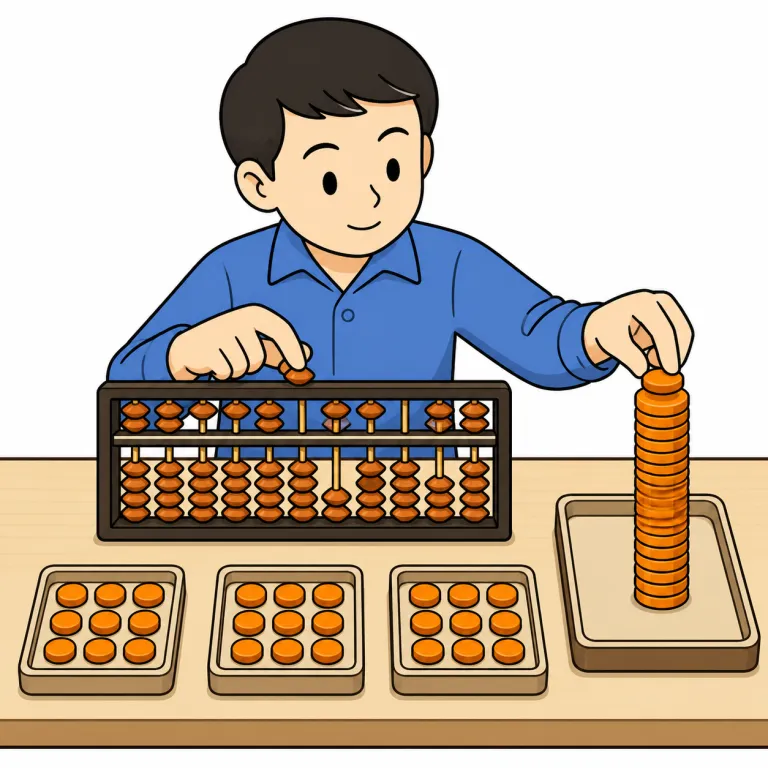 total（合計する・verb）の覚え方イラスト
