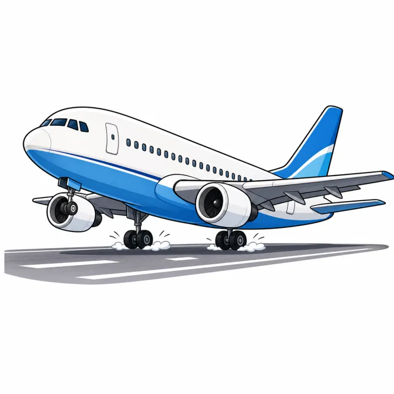 touchdown（着陸・noun）の覚え方イラスト