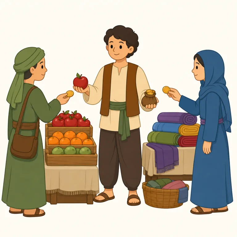 trader（トレーダー・名詞）の覚え方イラスト — この項目の trader は、一般的な「商人、取引業者」ではなく、株式・為替・商品先物などを市場で売買して利益を狙う専門的な人を指します