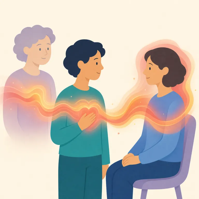 transference（転移・名詞）の覚え方イラスト — transfer を知っていれば覚えやすい語です