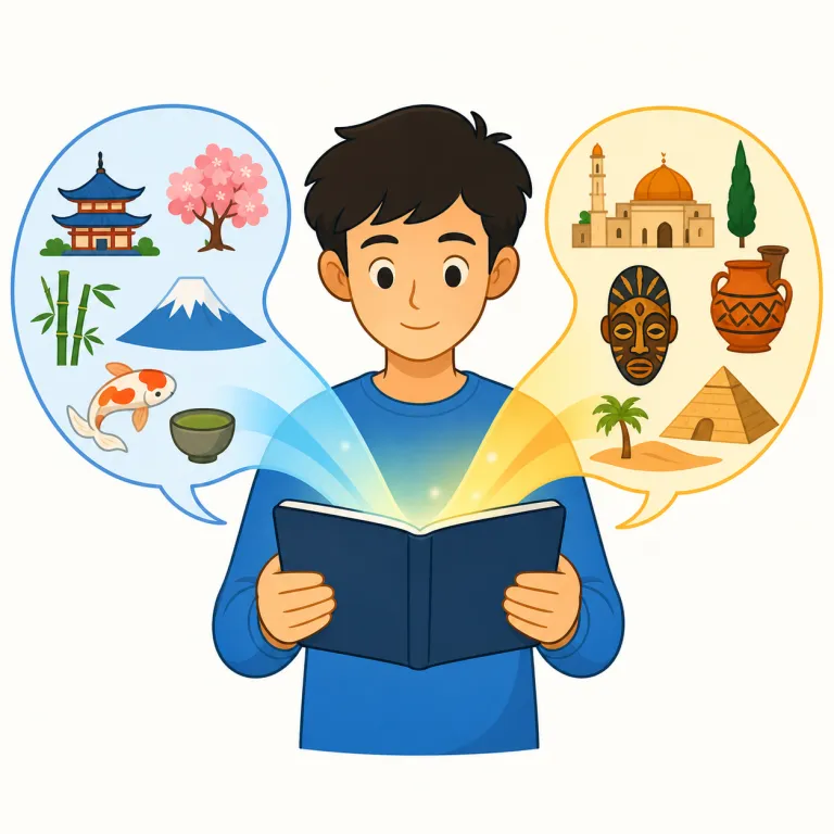 translate（翻訳する・動詞）の覚え方イラスト — この translate は、文・発言・本などの意味を別の言語へ移す「翻訳する」の意味で覚える